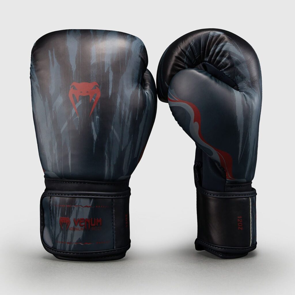 Боксёрские перчатки Venum Demon Boxing black/grey