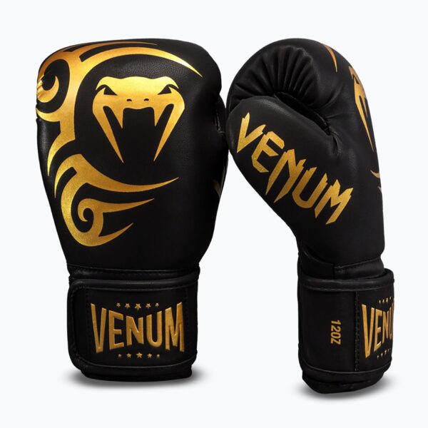 Перчатки Venum Mike Tyson Replica Boxing s - Black/Gold
