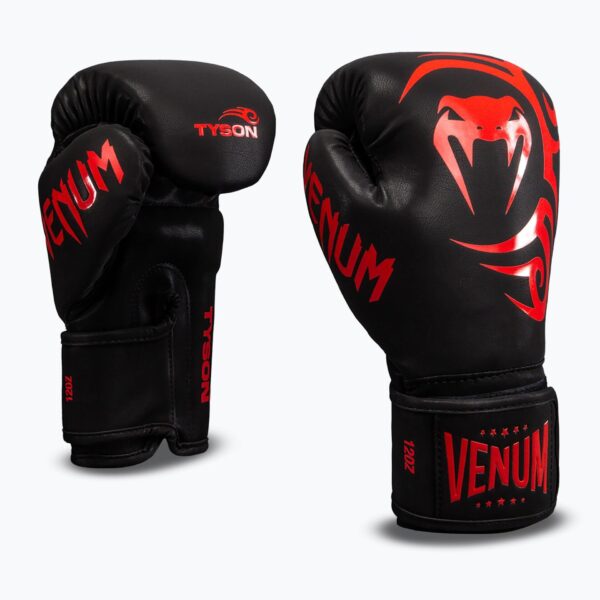 Перчатки Venum Mike Tyson Replica Boxing s - Black/Red