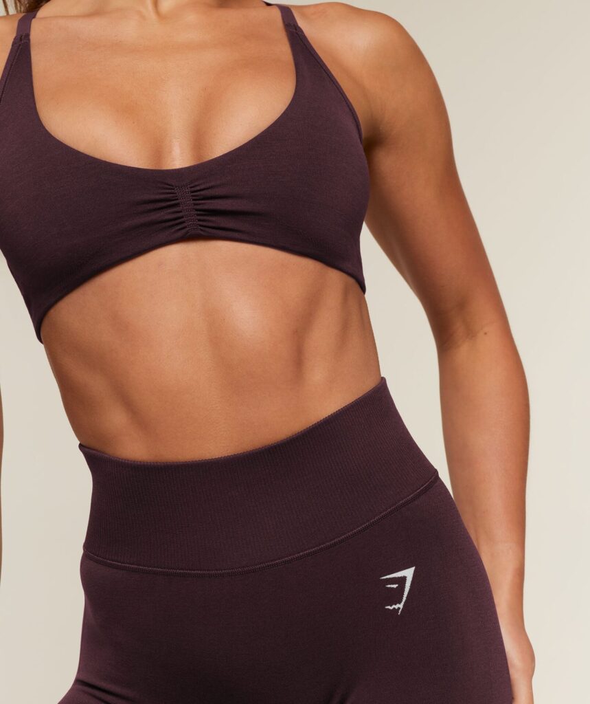Леггинсы Gymshark Relay Seamless High-Rise - Cherry Purple