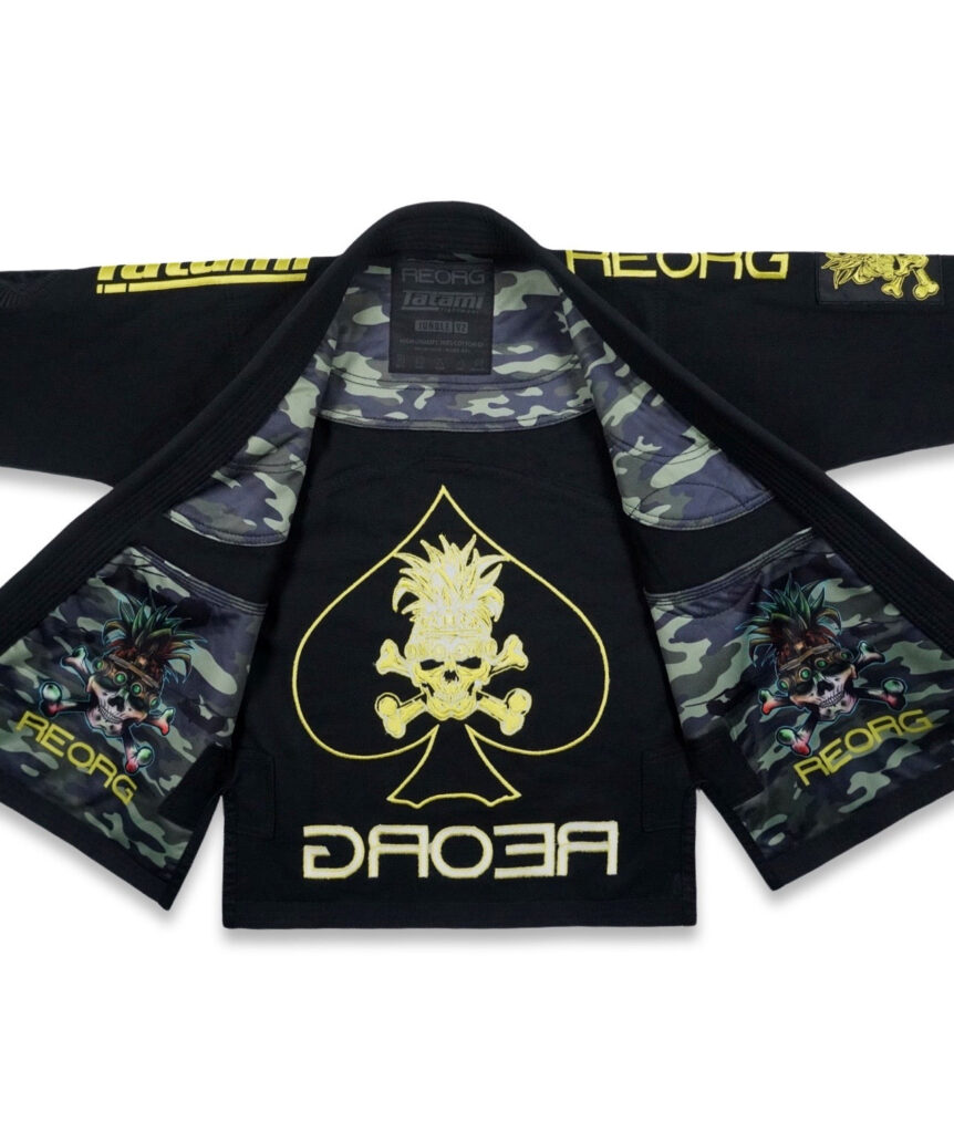 Tatami Кимоно Ladies Reorg Jungle V2 - Black