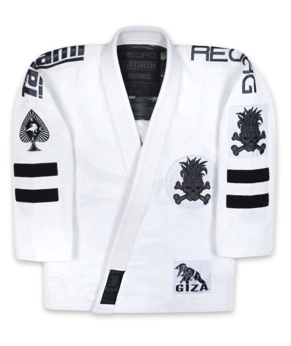 Tatami Кимоно Ladies Reorg Jungle V2 - White