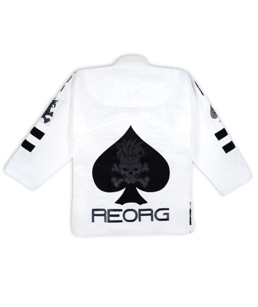 Tatami Кимоно Ladies Reorg Jungle V2 - White