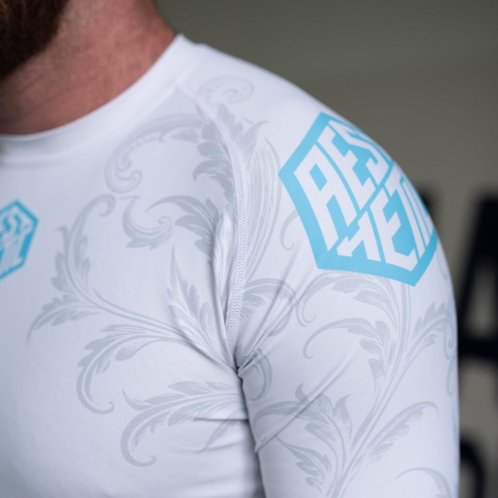 Рашгард 'White Monster' ADCC 2026 Declan Moody Short Sleeve