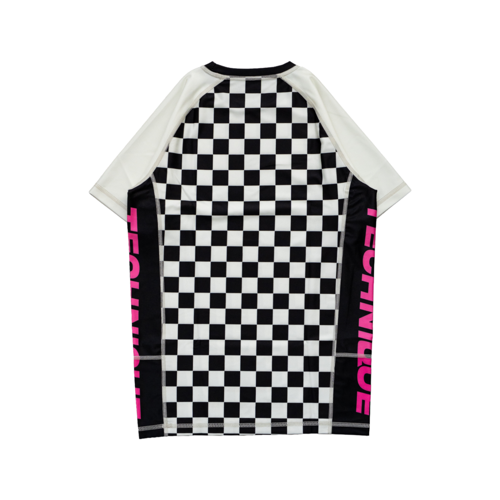 YJJS Рашгард BOBBY FISHER (BLACK/CREAM)