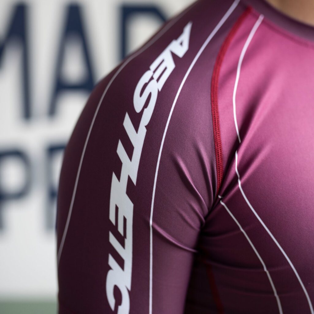 Рашгард 'Merlot' ADCC 2026 Jozef Chen Short Sleeve