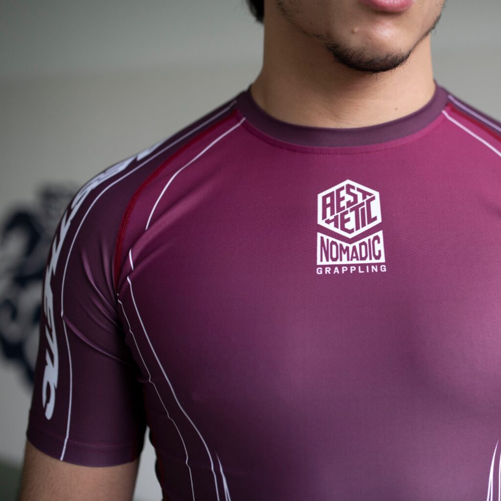 Рашгард 'Merlot' ADCC 2026 Jozef Chen Short Sleeve
