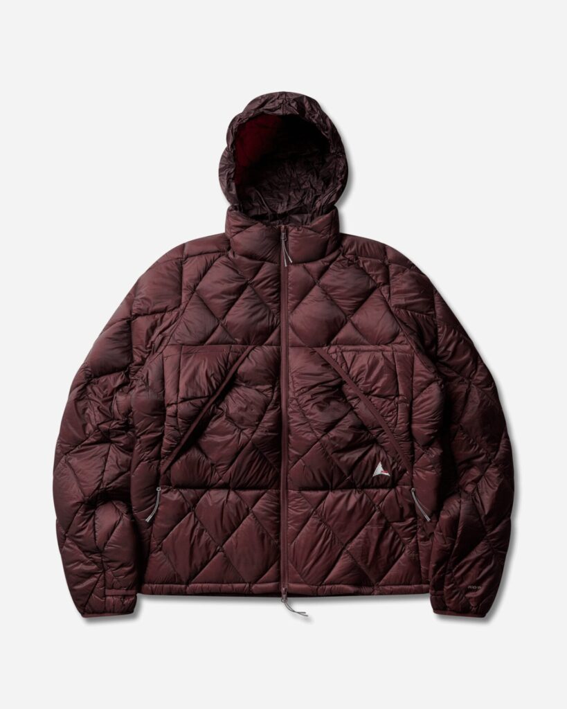 ROA Куртка Nuna 800 Fill Power Hooded Down Burgundy