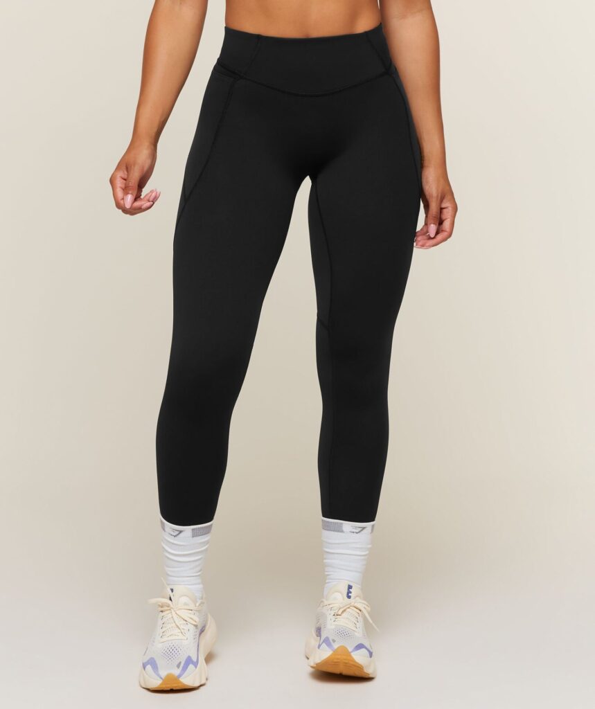 Леггинсы Gymshark Running Pocket - Black