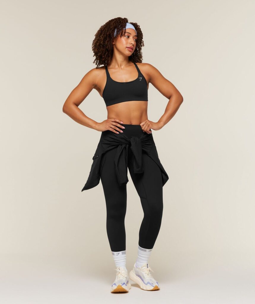 Леггинсы Gymshark Running Pocket - Black