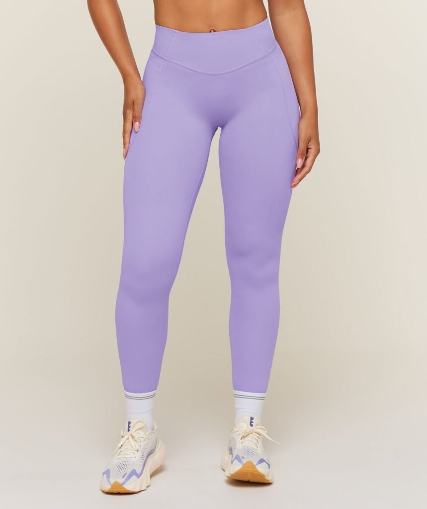 Леггинсы Gymshark Running Pocket - Pace Purple