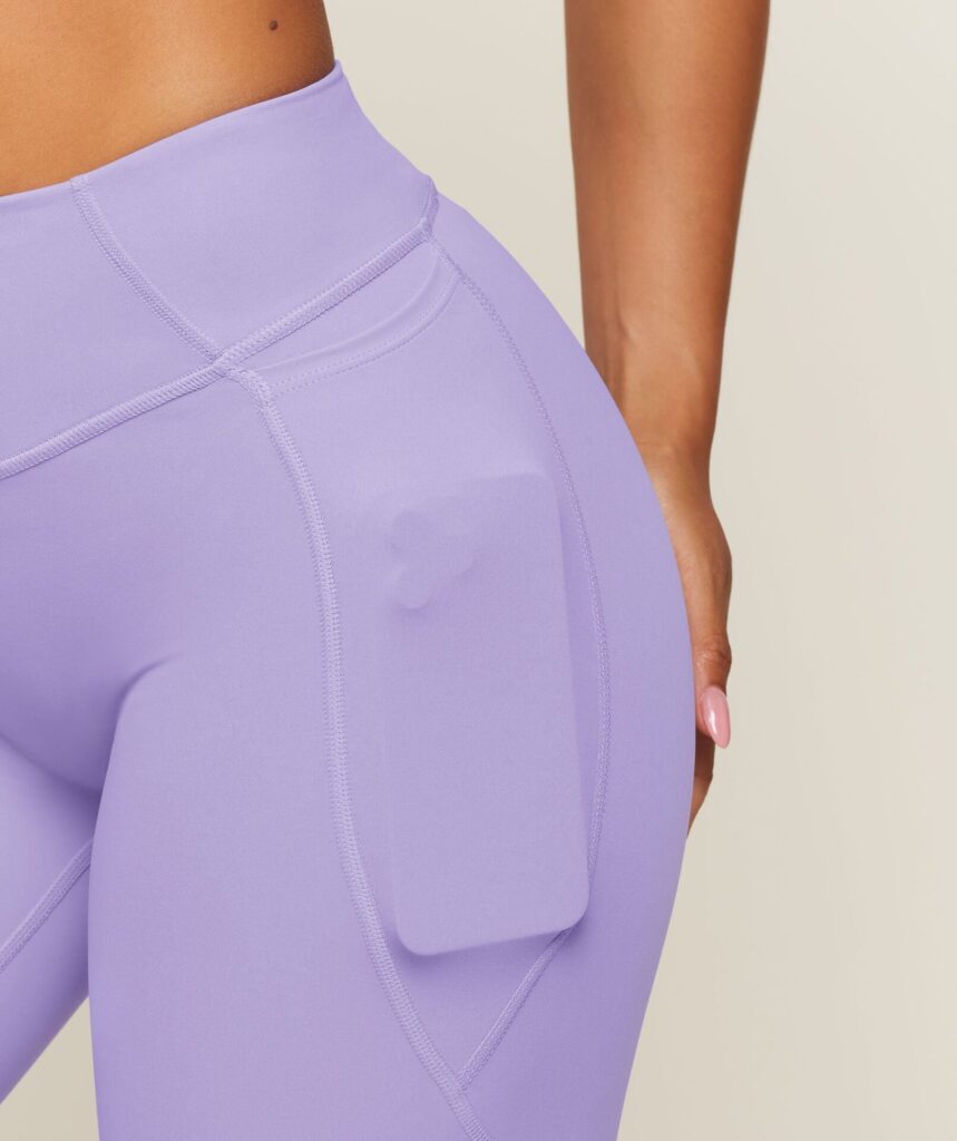 Леггинсы Gymshark Running Pocket - Pace Purple