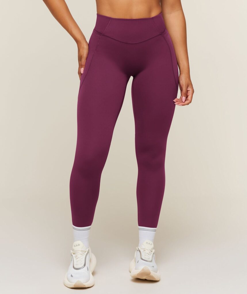 Леггинсы Gymshark Running Pocket - Strength Pink