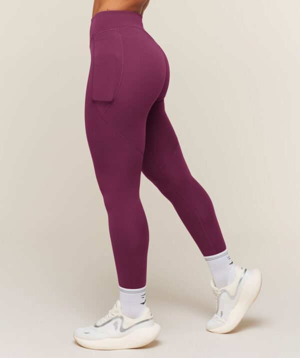 Леггинсы Gymshark Running Pocket - Strength Pink