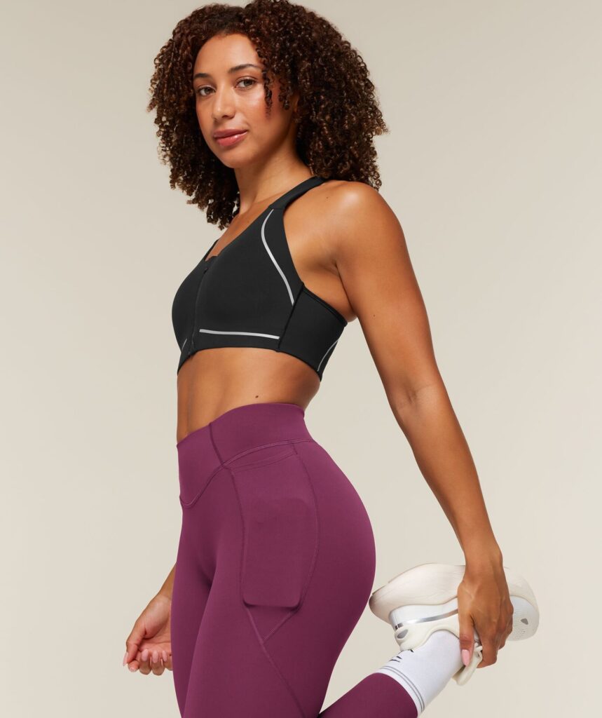 Леггинсы Gymshark Running Pocket - Strength Pink