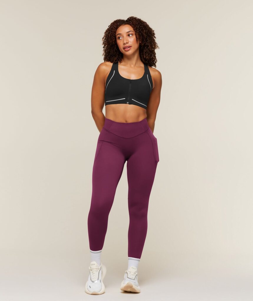 Леггинсы Gymshark Running Pocket - Strength Pink