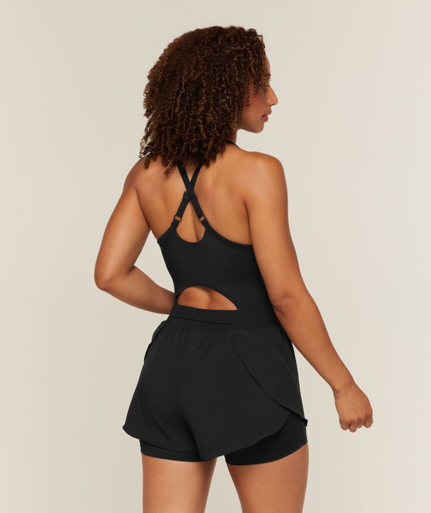 Gymshark Runsie One Piece - Black