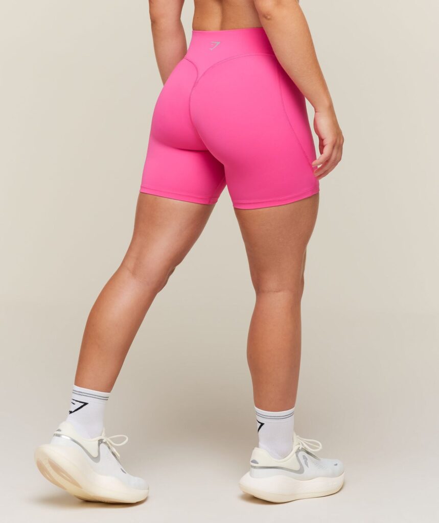 Шорты Gymshark Running Pocket - Energy Pink