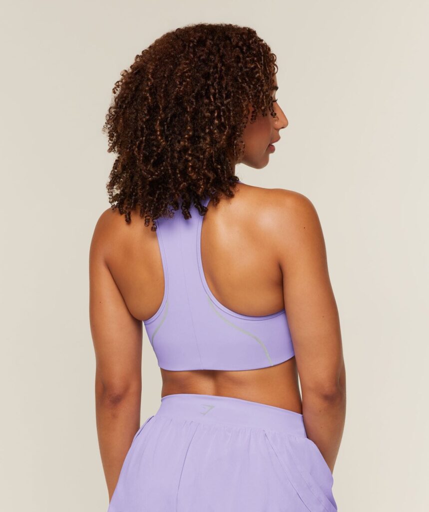 Gymshark Running Sports Bra - Pace Purple