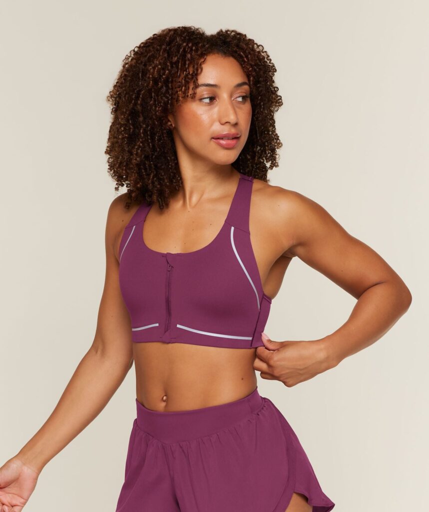 Gymshark Running Sports Bra - Strength Pink