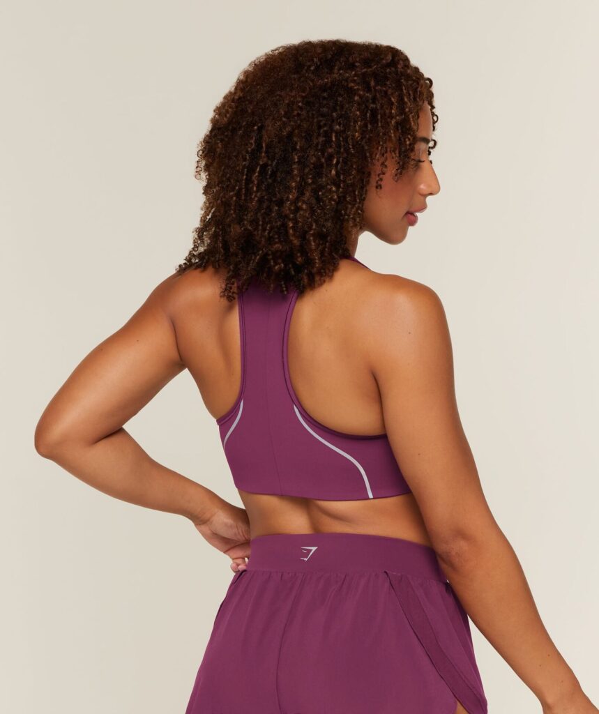Gymshark Running Sports Bra - Strength Pink