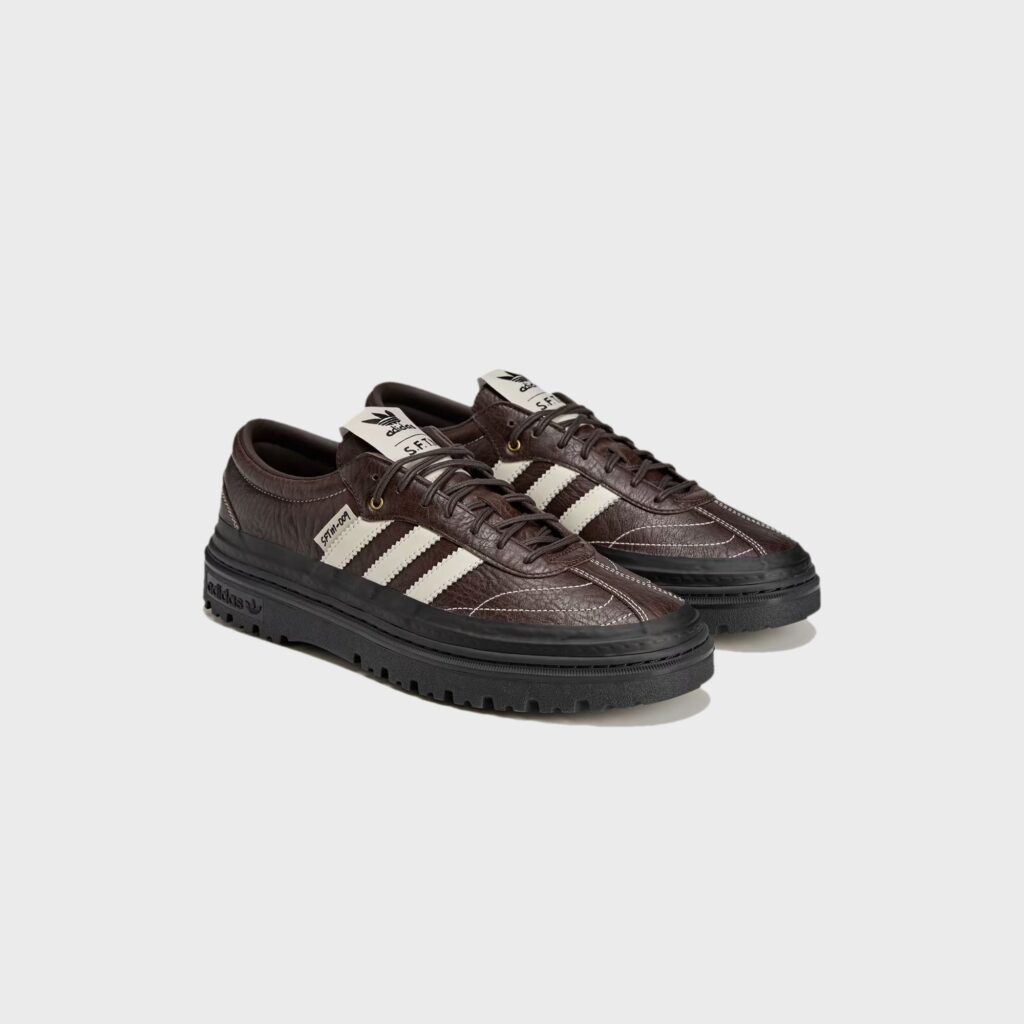 Кроссовки adidas x SFTM Samba LX Freizeit - Aura Coffee / Off White / Core Black