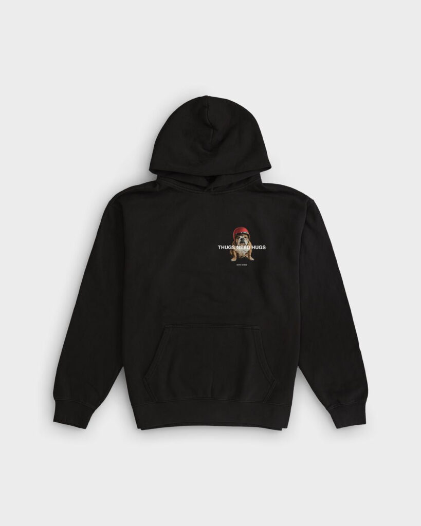 Свитшот Bull Dog Hug Pullover Fleece