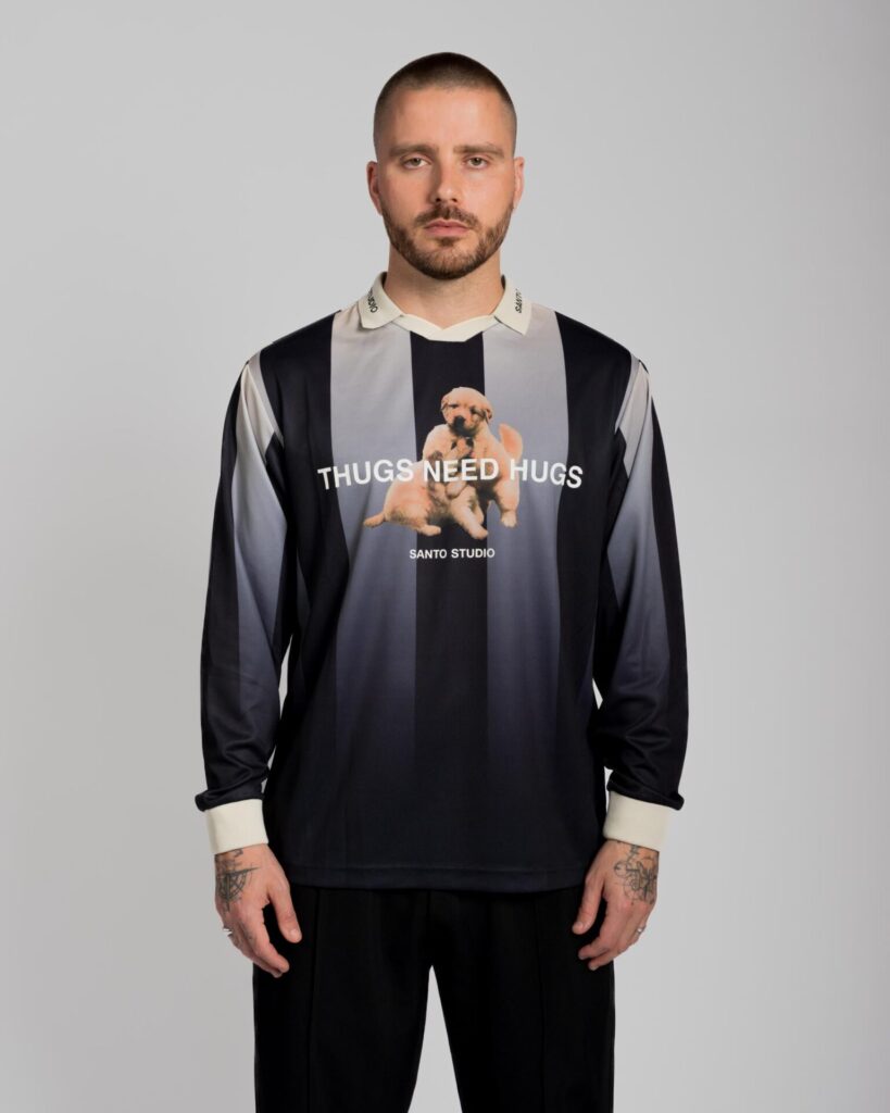 Thugs Need Hugs Club Stripe Jersey