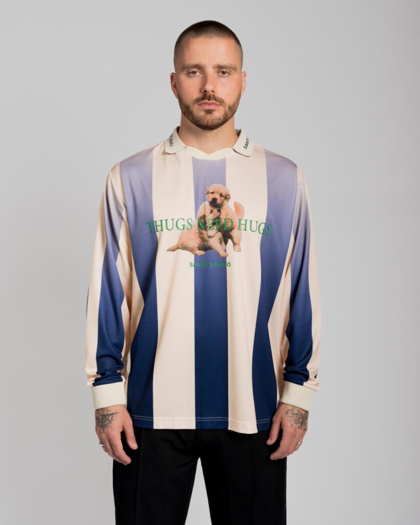 Thugs Need Hugs Club Stripe Jersey