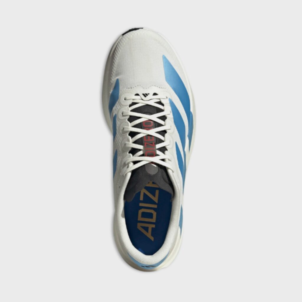 Кроссовки adidas Adizero Evo SL - Off White / Light Blue / Bright Red