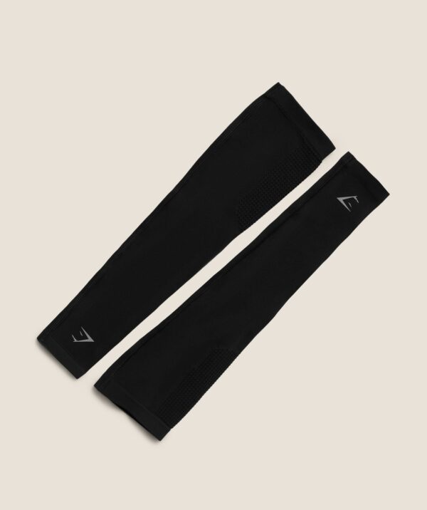Gymshark Seamless Arm Sleeves - Black