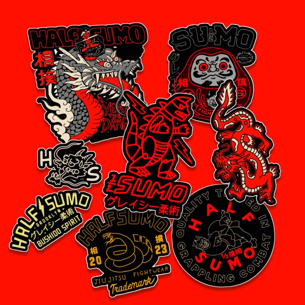 Neon Sticker Set