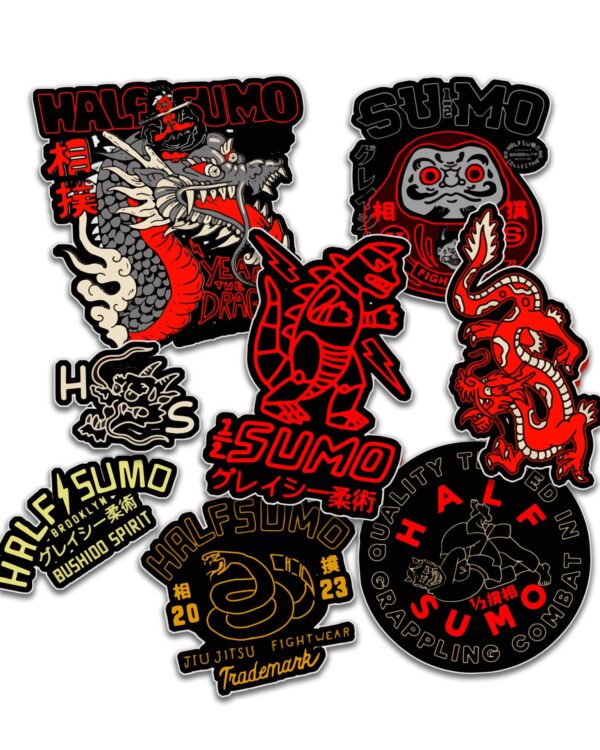 Neon Sticker Set