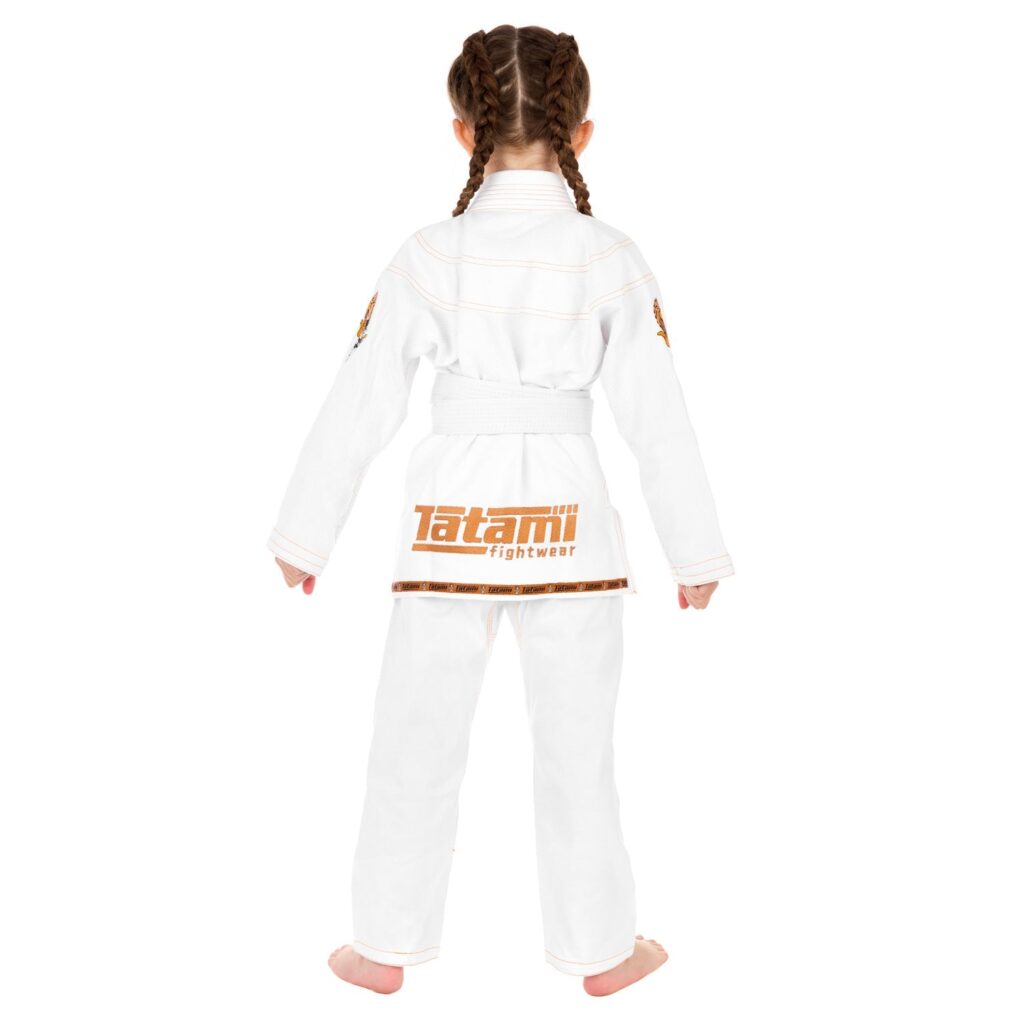 Tatami Кимоно Meerkatsu Kids Animal - White