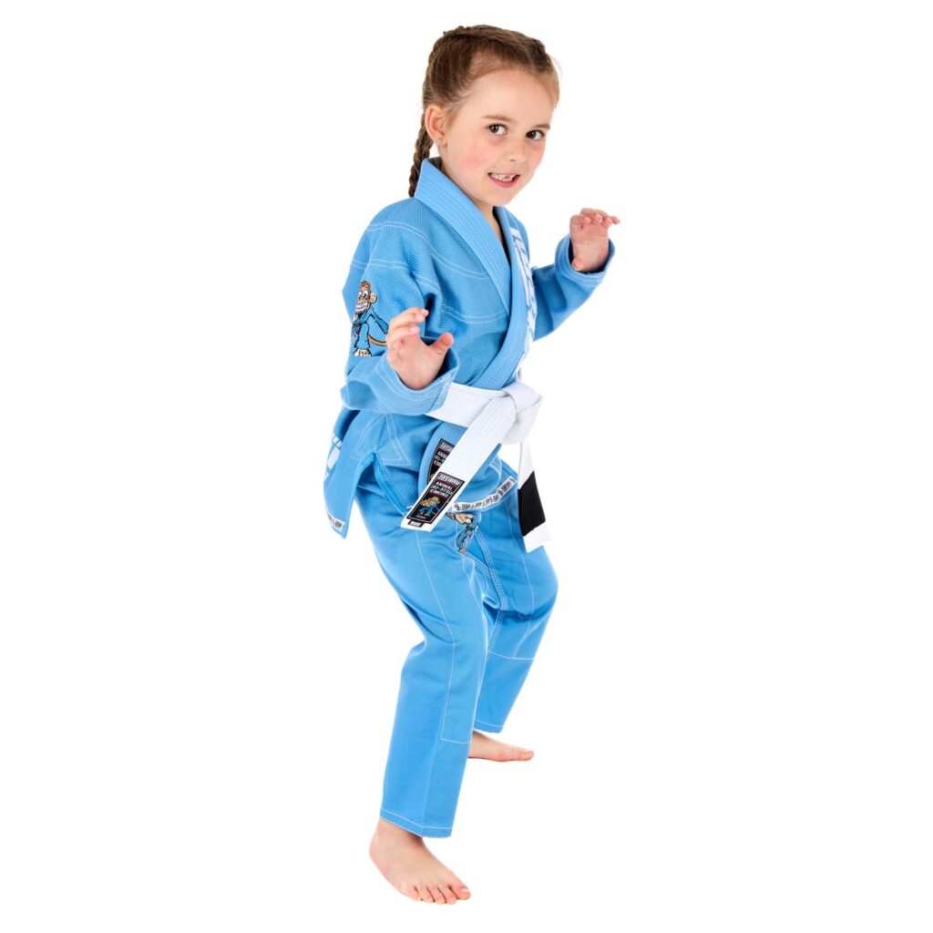 Tatami Кимоно Meerkatsu Kids Animal - Sky Blue