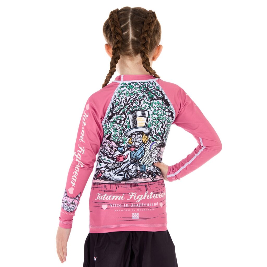 Tatami Рашгард Kids Meerkatsu Alice in Jiu-Jitsu Land