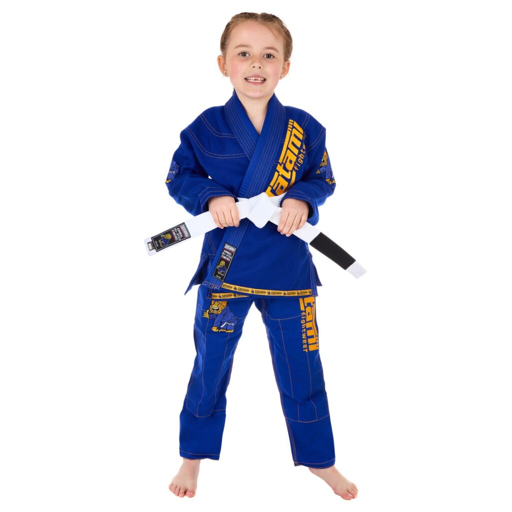 Tatami Кимоно Meerkatsu Kids Animal - Royal Blue