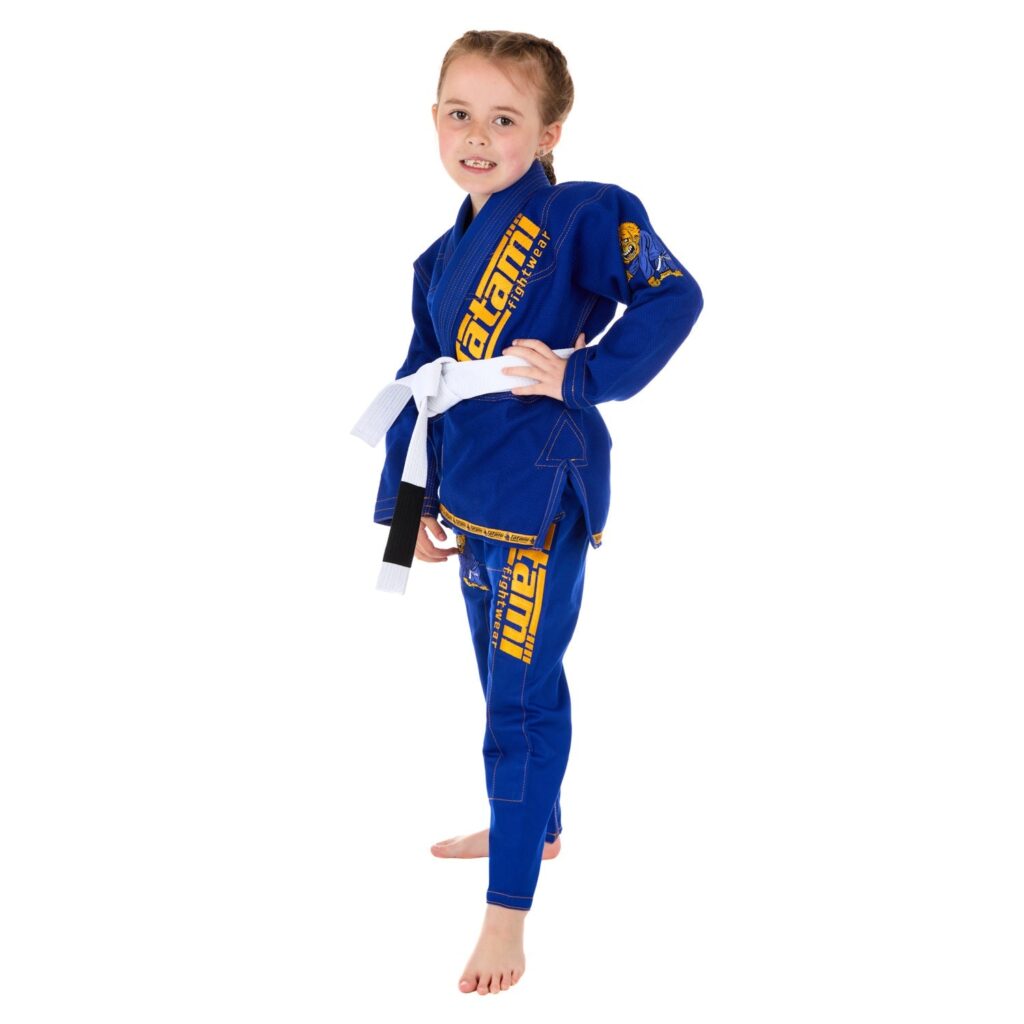 Tatami Кимоно Meerkatsu Kids Animal - Royal Blue