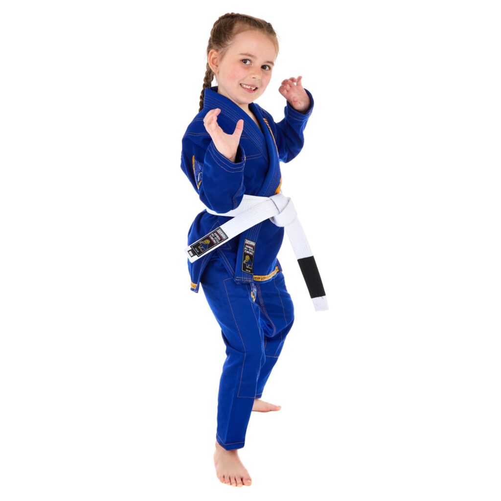 Tatami Кимоно Meerkatsu Kids Animal - Royal Blue