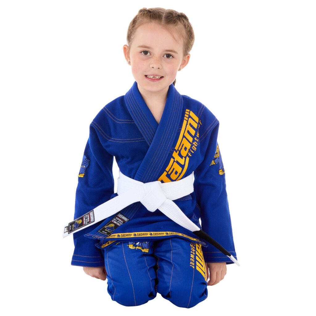 Tatami Кимоно Meerkatsu Kids Animal - Royal Blue