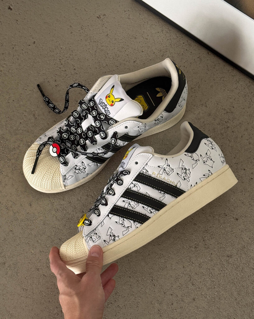 Кроссовки Adidas x Pokémon Superstar II *Pikachu*