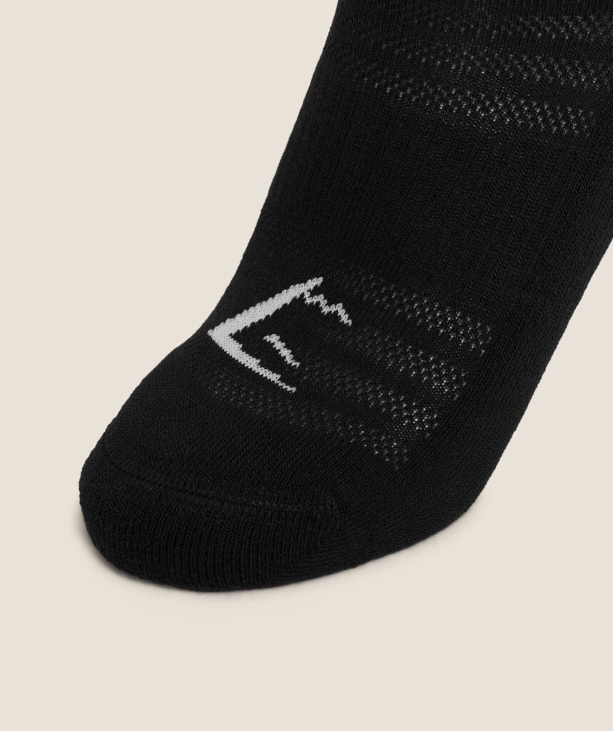 Кроссовки Gymshark Sock 6pk - Black