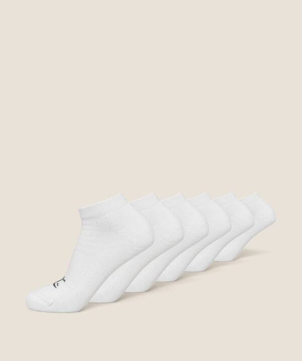 Кроссовки Gymshark Sock 6pk - White