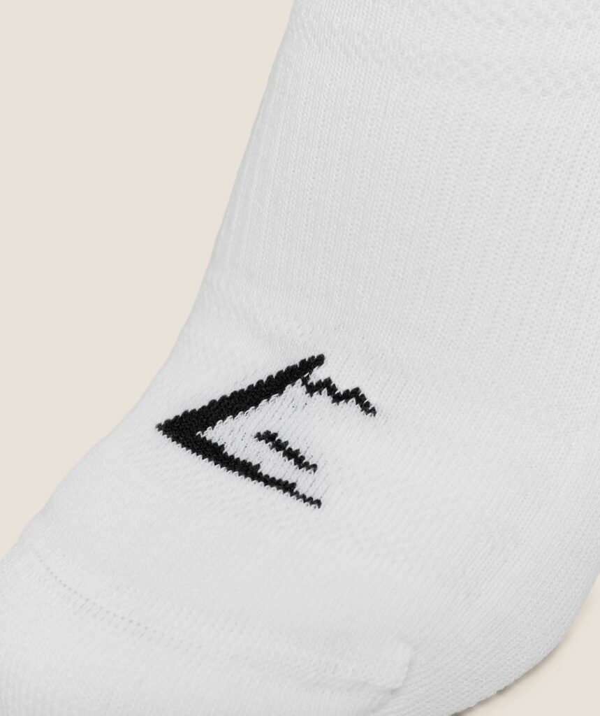 Кроссовки Gymshark Sock 6pk - White