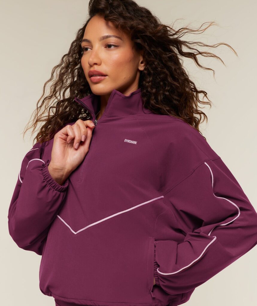 Куртка Gymshark Track - Strength Pink