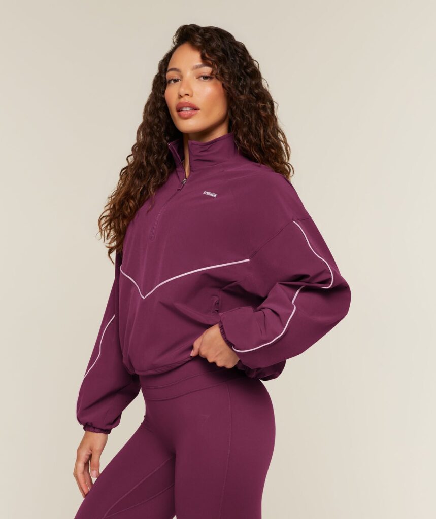 Куртка Gymshark Track - Strength Pink