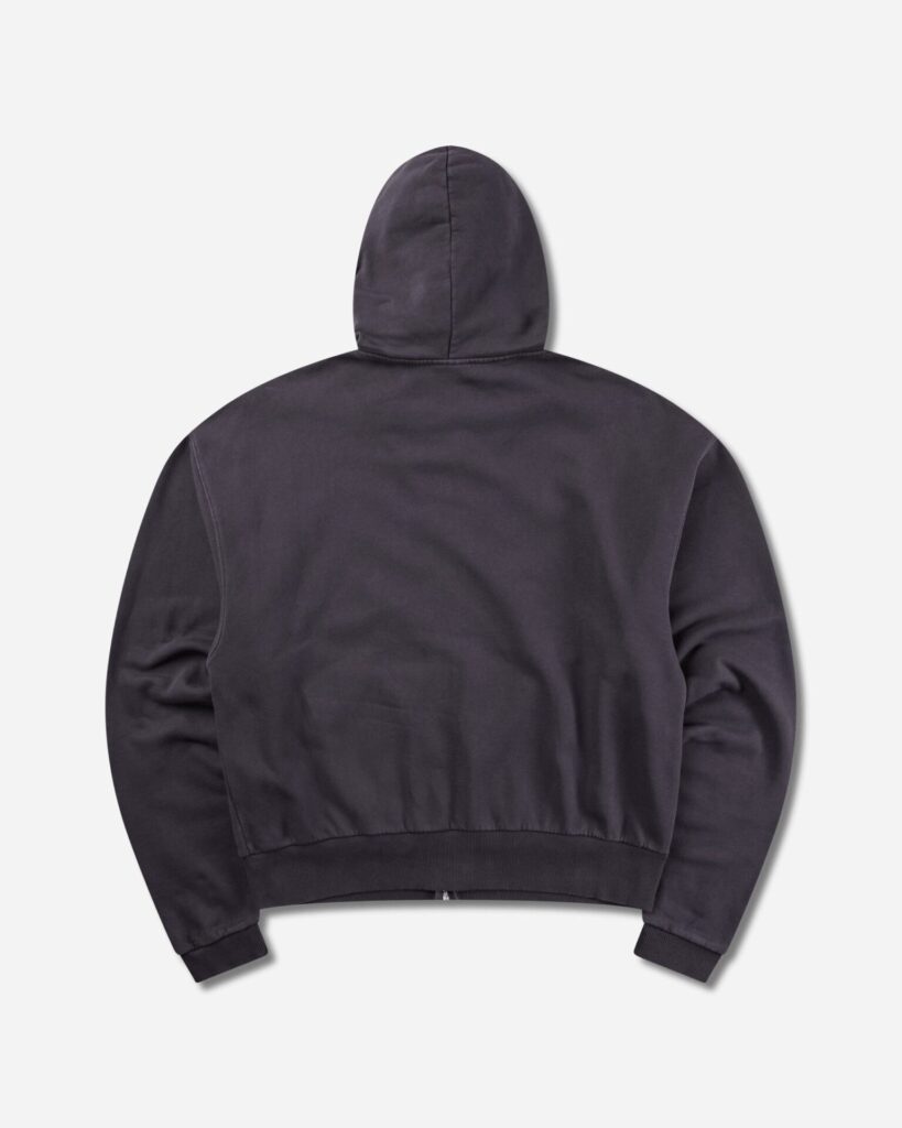 Худи Compact Masked Zip Washed Black