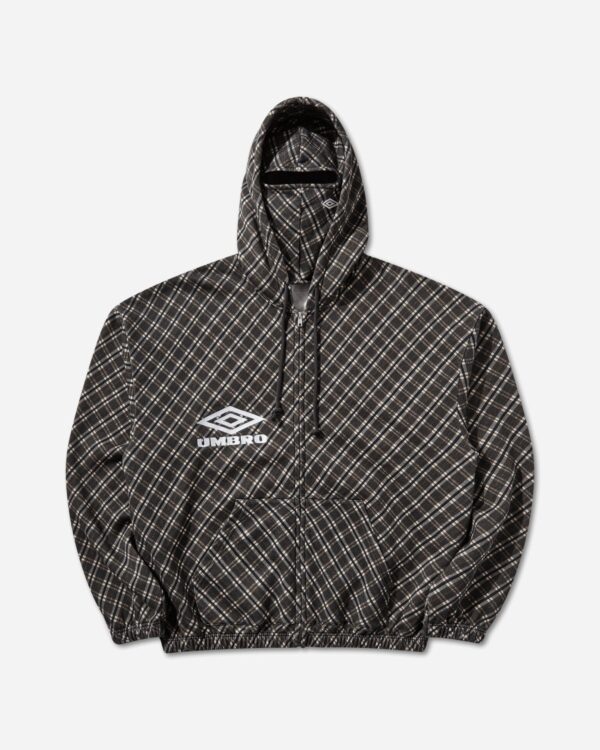 Худи Plaid Masked Brown