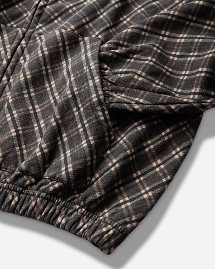 Худи Plaid Masked Brown