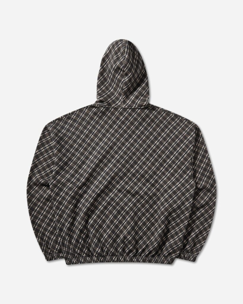 Худи Plaid Masked Brown